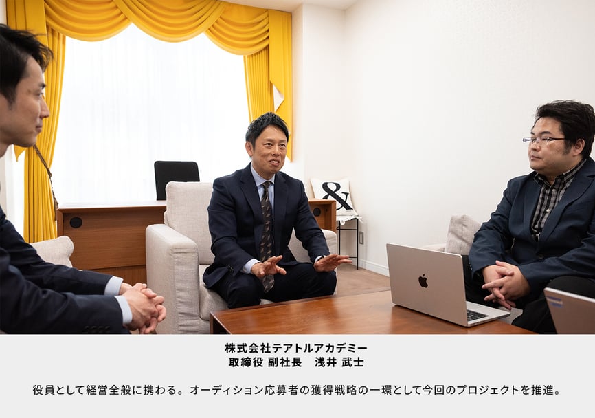 株式会社テアトルアカデミー 取締役 副社長 浅井 武士